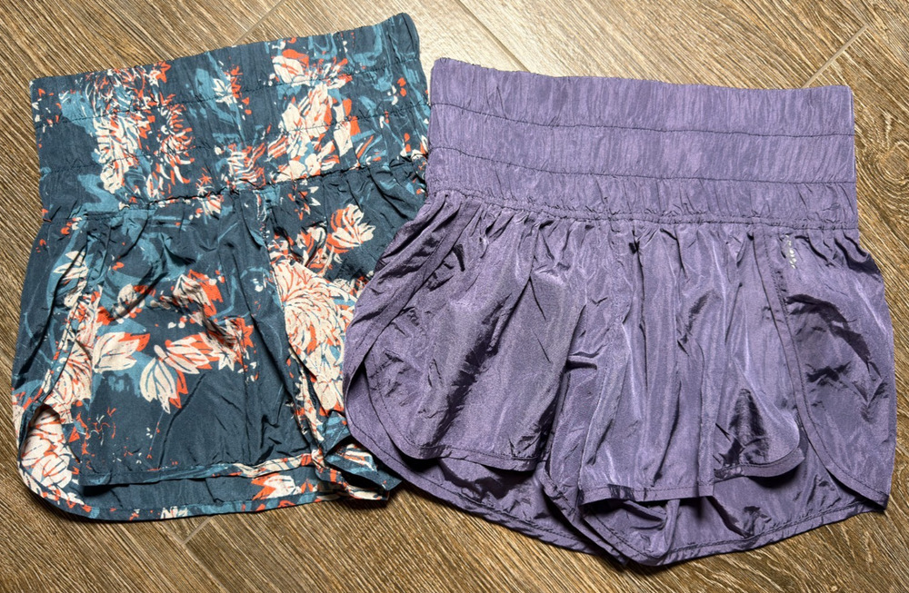 FP Movement Free People The Way Home Shorts Size S Lot of 2 Purple Empire Jewel
